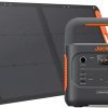 Amazon:$551.00 ($649.00)Jackery Solar Generator 1000 v2 with 100W Solar Panel,1070Wh Portable Power Station LiFePO4 Battery,1500W AC/100W USB-C Output,1Hr Fast Charge for Outdoor,Off-Grid Living,RV,Emergency
