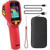 Amazon:$77.99 ($129.99)BSIDE Thermal Imaging Camera 240 x 240 Resolution Handheld Infrared Camera, 15 Thermal Palettes with 320 x 240 Full-Viewing TFT LCD for Home Inspection HVAC Electrical, 25Hz Refresh Rate, -4℉~1022℉