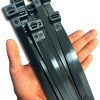 Amazon:$5.99 ($9.99)Black Zip Ties Heavy Duty 20 Inch Outdoor, 250lb Extra Large Cable Tie Wraps Long Plastic Wire Ties Wide Big Strong Thick Zipties 40 Pack
