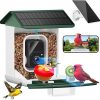 Amazon:$49.99 ($109.99)Smart Bird Feeder with Camera-AI Identify 11,000+ Species, 2K HD Auto Capture Birds Video & 64G TF Card, Solar-Powered Wireless Outdoor Design, Birdhouse with Built-in Two-Way Microphone