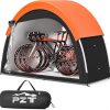 Amazon:$49.99 ($69.99)Upgraded Bike Tent with Rain Cover, Portable Outdoor Storage Shed for 2-3 Bikes, 210D Oxford Fabric PU4000 Waterproof, Bike Shed/Bike Cover for Motorcycles, Garden Tools, Lawn Mower