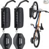 Amazon:$29.99 ($39.99)Bike Rack Garage,Bike Wall Mount, 150° Swivel & Space-Saving Vertical Bike Hangers for Storage, Sturdy Bike Stand Holds Up to 66lbs, Easy to Install, 2 Pack