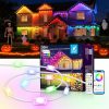 Amazon:$29.99 ($59.99)50FT Permanent Outdoor Lights,RGB+IC Eaves Lights with App & Remote Control,DIY Multi-Color Scene Modes,IP67 Waterproof,Outdoor Strings for House,Holiday Decorations for Halloween,Christmas