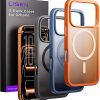 Amazon:$13.99 ($24.99)LISEN 3-Pack Case for iPhone 17 Pro Max [2025 Upgrade] (Compatible with Magsafe & Shockproof Military-Grade Protection) Magnetic Phone Cover for 17 promax, 3-Color Set Multicolor