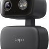 Amazon:$24.99 ($29.99)Tapo 1080p Pan/Tilt Indoor/Outdoor Security Camera – Free Person/Baby Cry Detect & Motion Track, 360° Pan, Color Night Vision, SD/Cloud Storage, Works w/Alexa & Google Home HybridCam 360
