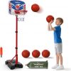 Amazon:$19.99 ($39.99)EagleStone Kids Basketball Hoop with Stand, Adjustable Height Basketball Set Toddler Toys for Boys and Girls Age 3-12, Indoor Outdoor Backyard Sport Game Gift with Sandbag for Stability