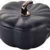 Amazon : $29.99 ($49.99) STAUB Ceramic 0.75-qt Petite Ceramic Pumpkin, Oven & Stove Safe up to 572°F, Pumpkin Dish, Ceramic Baking Dish, Candy Dish, Matte Black