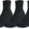 Amazon : $7.12 ($16.00)  Under Armour Unisex-Adult Training Cotton Quarter Socks 3 Pack