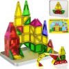 Amazon:$12.49 ($24.99)Mini Magnetic Tiles, 46PCS Travel Magnetic Tiles with Case, STEM Educational Building Set Construction Toys for Kids Ages 3+, Portable Building Toys for Toddlers, Boys & Girls Birthday Gift
