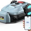 Amazon:$300.95 ($499.98)Robotic Lawn Mower with App Control – Adjustable Cutting Height, Auto-Charging, Obstacle Detection & Smart Scheduling – Ideal for Lawns up to 1/8 Acre