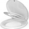 Amazon : $25.23 ($34.99) Toilet Seat, Round Toilet Seat with Toddler Seat Built in, Potty Training Toilet Seat Round Fits Both Adult and Child, with Slow Close and Magnets- Round