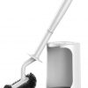 Amazon: $7.99 ($11.99) Toilet Bowl Brush Holder Set: Curved Design with Holder