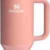 Amazon:$25.10 ($45.00)STANLEY Quencher H2.0 Tumbler with Handle and Straw 40 oz | Flowstate 3-Position Lid | Cup Holder Compatible for Travel | Insulated Stainless Steel Cup | BPA-Free | Exclusive Sienna
