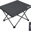 Amazon : $13.49 ($29.99) PTEROMY Medium Folding Camping Table, Portable Beach Table with Ultralight Aluminum Tabletop for Travel, Outdoor, Camping, Picnics, and BBQs (Black)