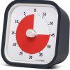 Amazon:$18.85 ($26.95)TIME TIMER MOD (Charcoal), A Visual Countdown 60 Minute Timer for Classrooms, Meetings, Kids and Adults Office and Homeschooling Tool with Silent Operation and Interchangeable Silicone Cover