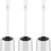Amazon: $9.99 ($19.99) 3pk Toilet Brush and Holder Set, Long Handle Non-Slip Grip Toilet Bowl Brush