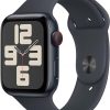 Amazon : $219.00 ($329.00)  Apple Watch SE (2nd Gen) [GPS + Cellular 44mm] Smartwatch with Midnight Aluminum Case with Midnight Sport Band M/L. Fitness and Sleep Trackers, Crash Detection, Heart Rate Monitor, Retina Display