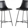 Amazon:  $72.99 ($104.99) Xuma Modern Faux Leather Armless Low Back Counter Stool, Set of 2