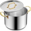 Amazon: $19.99 ($39.99) 6 Quart Stainless Steel Stockpot with Lid