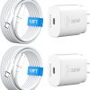 Amazon: $8.99 ($19.99) 30W USB C i Phone 17 16 15 Charger Fast Charging, 2PACK