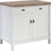 Amazon : $128.99 ($254.99) Sauder Cottage Road Library Base, White Finish