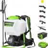 Amazon : $126.00 ($249.99)  Greenworks 60V 4 Gallon Battery Powered Backpack Sprayer with 5 Tips, 70PSI - Weed Killer, Pest Control & Lawn/Garden, High-Pressure for Home & Commercial Use, 2.0Ah Battery and Charger Included