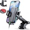 Amazon:  $4.99 ($12.99) 3-in-1 Car Phone Holder Mount [Powerful Suction]