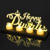 Amazon: $9.99 ($12.99) Happy Diwali Flameless Tea Light Candle Stand Table Centerpiece Decoration