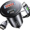 Amazon: $6.92 ($16.99) Car Charger, Cigarette Lighter USB Charger Total 60W