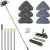 Amazon: $11.99 ($23.99) Wall Cleaner Mop with Long Handle, 5-in-1 Wall Cleaning Dust Mop