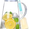 Amazon: $11.69 ($23.39) 2.0 Liter 68oz Glass Pitcher with Lid