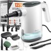 Amazon: $35.99 ($129.99) Portable Steamer Cleaner w/ 12 Accessories, 15S Fast Heat Up