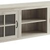 Amazon : $162.00 ($319.99)  Walker Edison Portsmouth Classic 2 Glass Door TV Stand for TVs up to 80 Inches, 70 Inch, Birch