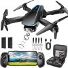 Amazon:  $19.80 ($89.98) Drone with Camera – Drones for Adults, with 2 Batteries, Carrying Case, Propellers, 1080P HD $19.8 ($89.)