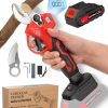 Amazon:$22.99 ($45.99)20V Electric Pruning Shears, Garden Shears, 30mm 1.2'' Cutting Diameter Portable Cordless Branch Cutter Tree Trimmer with LCD Display＆Replaceable Blade, Gifts for Men Dad Him Husband Christmas