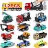 Amazon : $9.99 ($19.99)  ZHFUYS 12PCS Metal Mini Cars Toy for Kids, Toy Cars for Kids, Trucks Toy Vehicles Set for Toddlers, Party Favors for Toddler Toys,Educational Play, Birthday Gift for Boys Girls