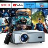 Amazon: $149.99 ($269.99) [Netflix Officially & Dolby Audio] Smart Projector with WiFi6
