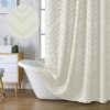 Amazon : $5.99 ($9.99) Chyhomenyc Chevron Small Fabric Shower Curtain 36x72 inches Bath Stall Size, Boho Shower Curtain Modern Chic Textured Tufted Chevron Striped Minimalist Cute Bathroom Shower Curtain