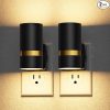 Amazon : $5.99 ($15.99) JandCase Night Lights Plug into Wall, Automatic Night Light with Dusk to Dawn, 2 Pack 0-100LM Dimmable Plug in LED Nightlight 3000K Soft Warm for Bedroom, Hallway, Stairs