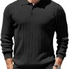 Amazon : $31.49 ($36.99) COOFANDY Knit Polo Sweater Polos Pullover Sweaters