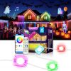 Amazon: $54.99 ($109.99) Permanent Outdoor Lights, Smart RGB String Lights w/ 75 Scene Modes, 100ft