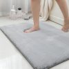 Amazon: $5.99 ($9.99) Bathroom Rugs 17″x24″ Light Grey – Thick Memory Foam Bath Mat