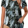 Amazon: $4.99 ($17.99) Womens Tops Petal Short Sleeve Summer Casual Dressy Shirts