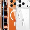 Amazon : $4.19 ($17.99) FNTCASE for iPhone 17 Pro-Max Case: Magnetic Transparent Phone Cases with Screen Protector Slim Military Grade Drop Protection Rugged Shockproof Protective Cell Phone Cover (A-Clear)