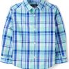 Amazon:  $5.05 ($29.95)  TCP Boys’ and Toddler Poplin Long Sleeve Button Down Shirt