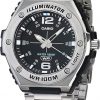 Amazon:$38.97 ($64.95)Casio MWA100H Series | Men’s Analog Watch |100M WR | Stainless Steel Bezel | LED Illuminator Backlight with Afterglow | Resin Band | 3 Hands (HR, MIN, SEC) | 3 Year Battery