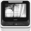 Amazon:$219.89 ($299.99)COMFEE' Portable Mini Dishwasher Countertop with 5L Built-in Water Tank for Apartments& RVs, No Hookup Needed, 6 Programs, 360° Dual Spray, 162℉ High-Temp& Air-Dry Function