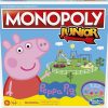 Amazon:$9.99 ($19.99)Hasbro Gaming Monopoly Junior: Peppa Pig Edition Board Game for 2-4 Players, Indoor Games for Kids, Peppa Pig Toys and Games, Ages 5+ (Amazon Exclusive)