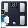 Amazon:$19.19 ($52.89)GE Smart Scale for Body Fat, BMI Muscle Mass Digital Bathroom Weight Scales Bluetooth Electronic Body Composition Monitor for People with App Large Display, Accurate 400lb Weighing
