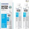 Amazon:$53.85 ($89.99)SAMSUNG Genuine Filters for Refrigerator Water and Ice, Carbon Block Filtration for Clean, Clear Drinking Water, DA29-00020B-2P, 2 Pack
